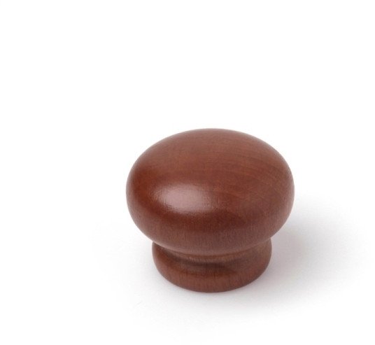 FURNITURE KNOB D40 7-260.91 WALNUT