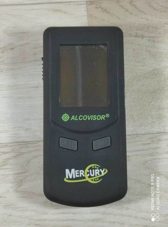 Alkomat Alcovisor Alkomat elektrochemiczny Mercury z drukarką