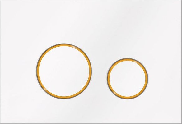 Przycisk spłukujący KK-Pol M11 do WC biały (SPP/041/0/K)