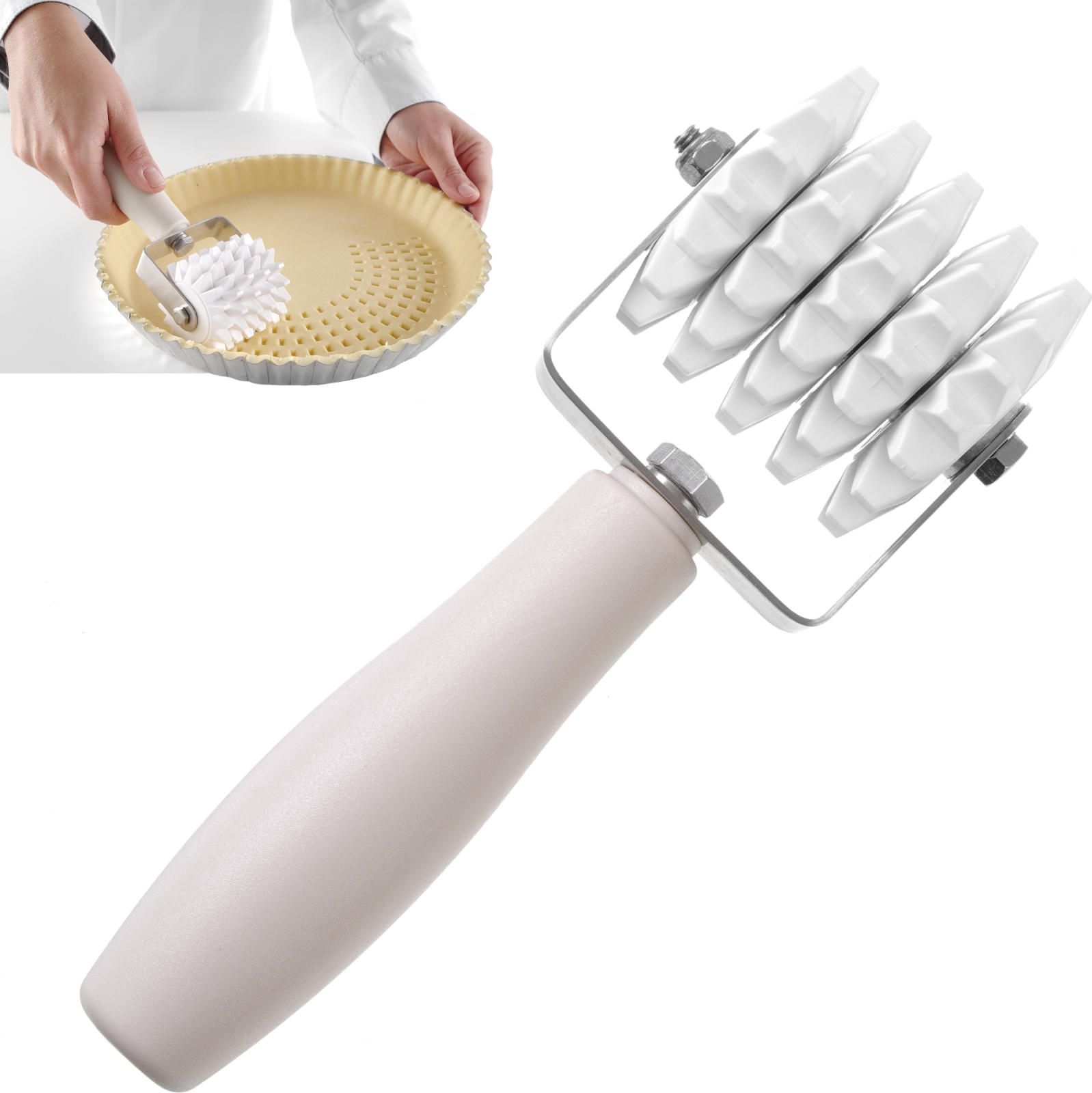 Hendi Rolka dziurkująca wałek do nakłuwania ciasta Profi Line 85x210mm - HENDI 515099 Rolka dziurkująca wałek do nakłuwania ciasta Profi Line 85x210mm