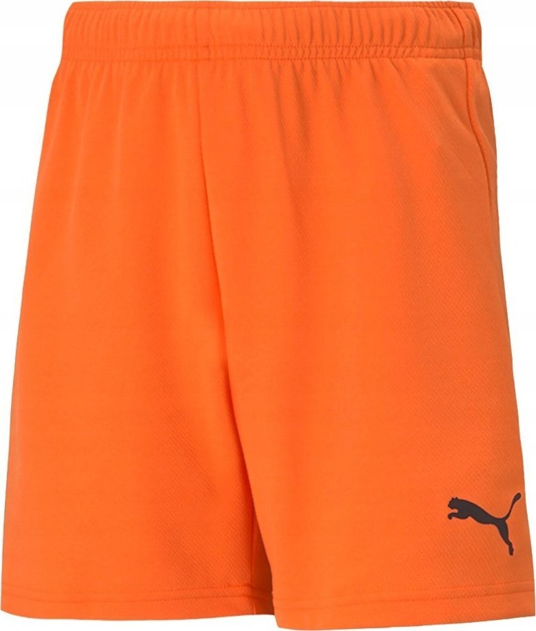 Puma Spodenki dla dzieci Puma teamRISE Short Jr pomarańczowe 704943 08 152cm