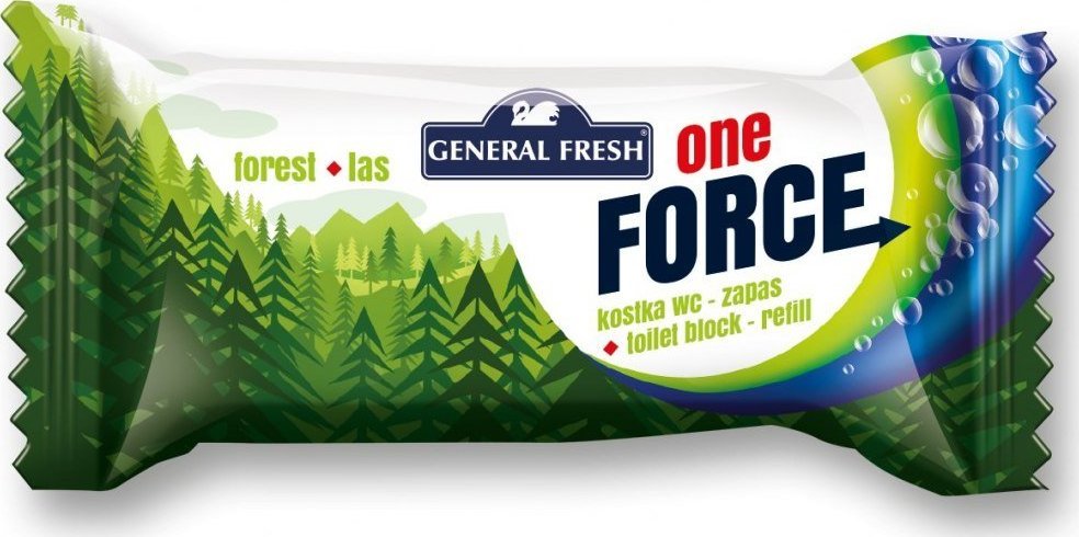 General Fresh General Fresh, Kostka WC, zapas, Leśny, 1 sztuka (HIT)