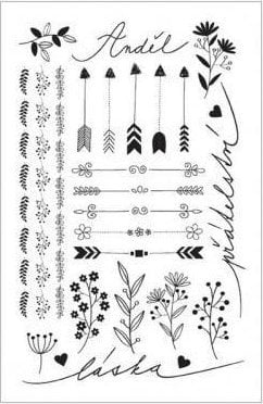 Tatuaż przyjaciele 8,5x13cm