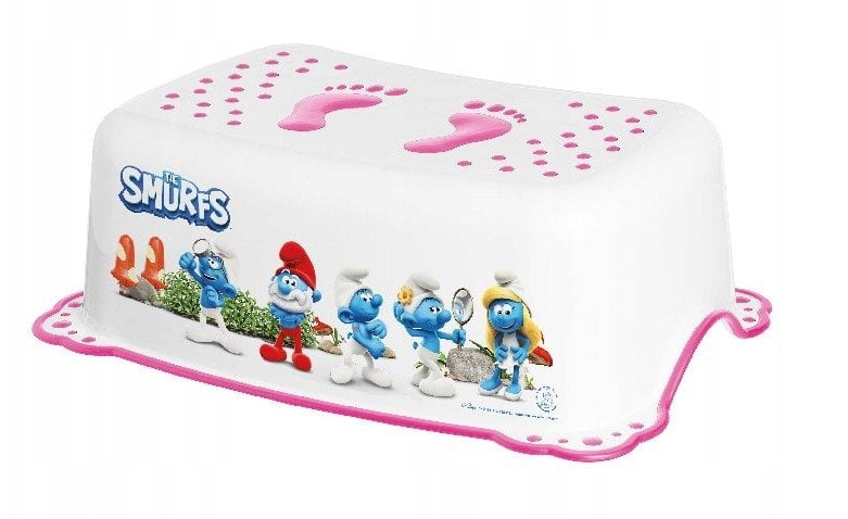 MALTEX - PODNÓŻEK 2K SMERFY RÓŻOWE