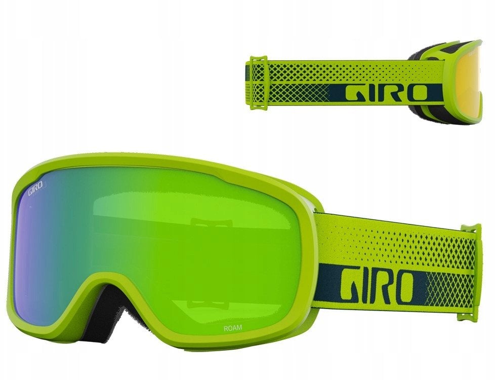 Gogle zimowe GIRO ROAM ANO LIME FLOW (szyba LODEN GREEN 26% S2 + YELLOW 77% S1) (NEW 2023/2024)