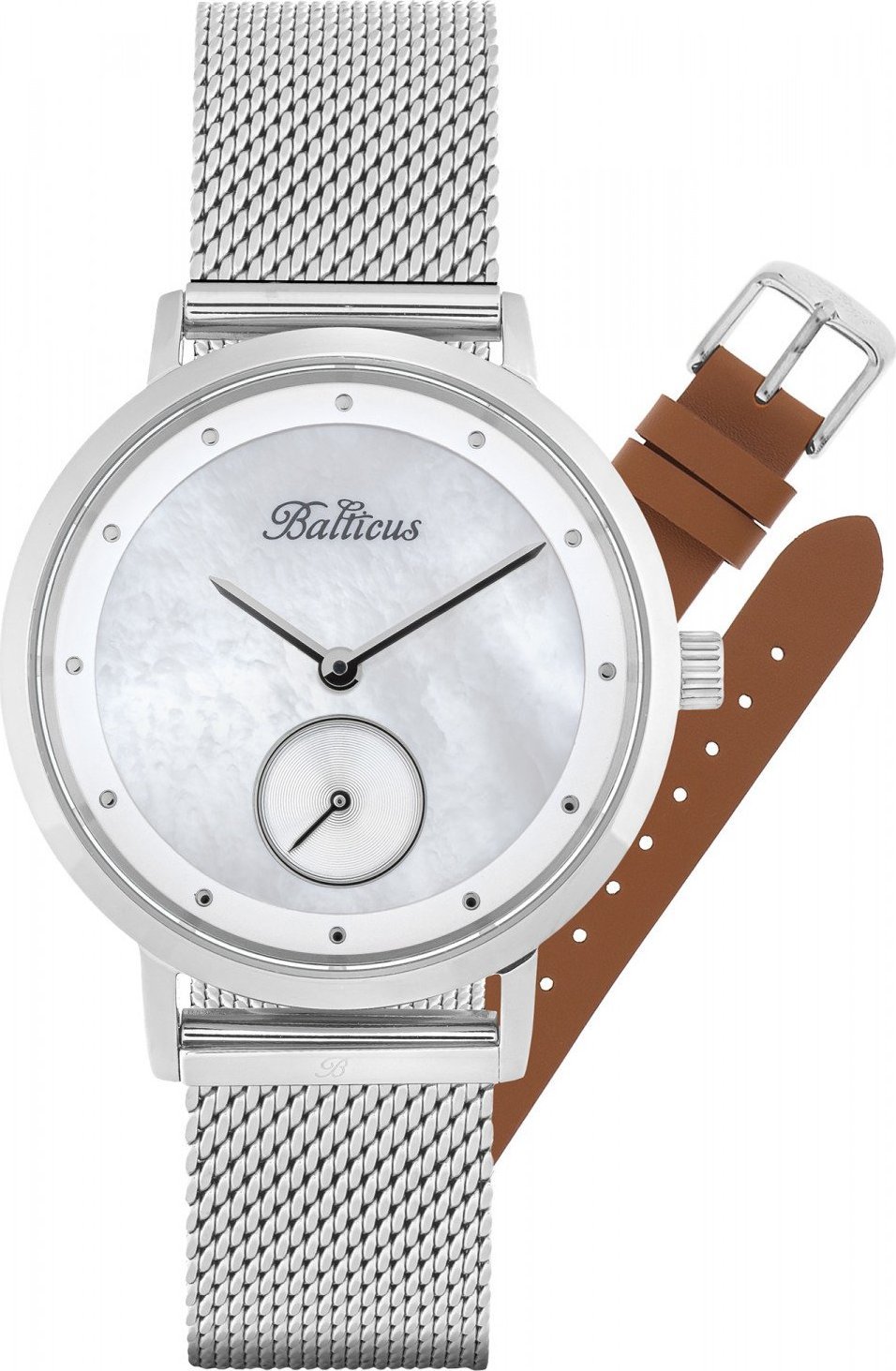 Zegarek Balticus Zegarek damski Balticus BLT-BALNSSW srebrny