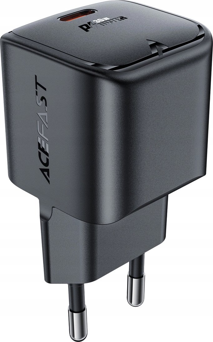 Ładowarka Acefast Ładowarka sieciowa Acefast A77 Mini PD 30W GaN USB-C - czarna