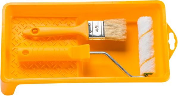 Hardy Zestaw malarski 56 wałek Gepard 10cm + pędzel + kuweta (0180-560000)