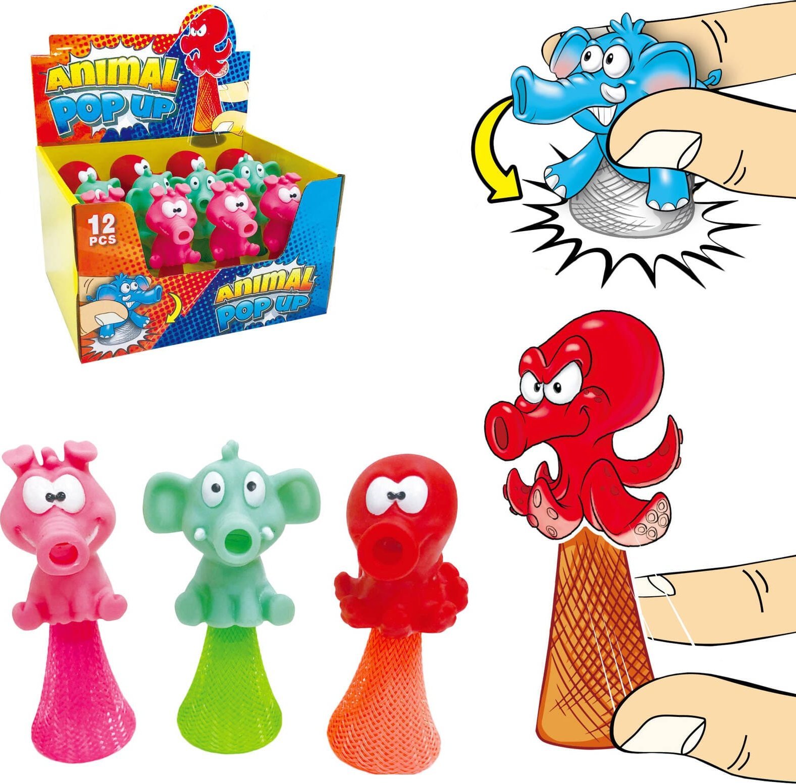 Trifox ZWIERZĘTA SKACZĄCE ŚWIECĄCE SKOCZEK