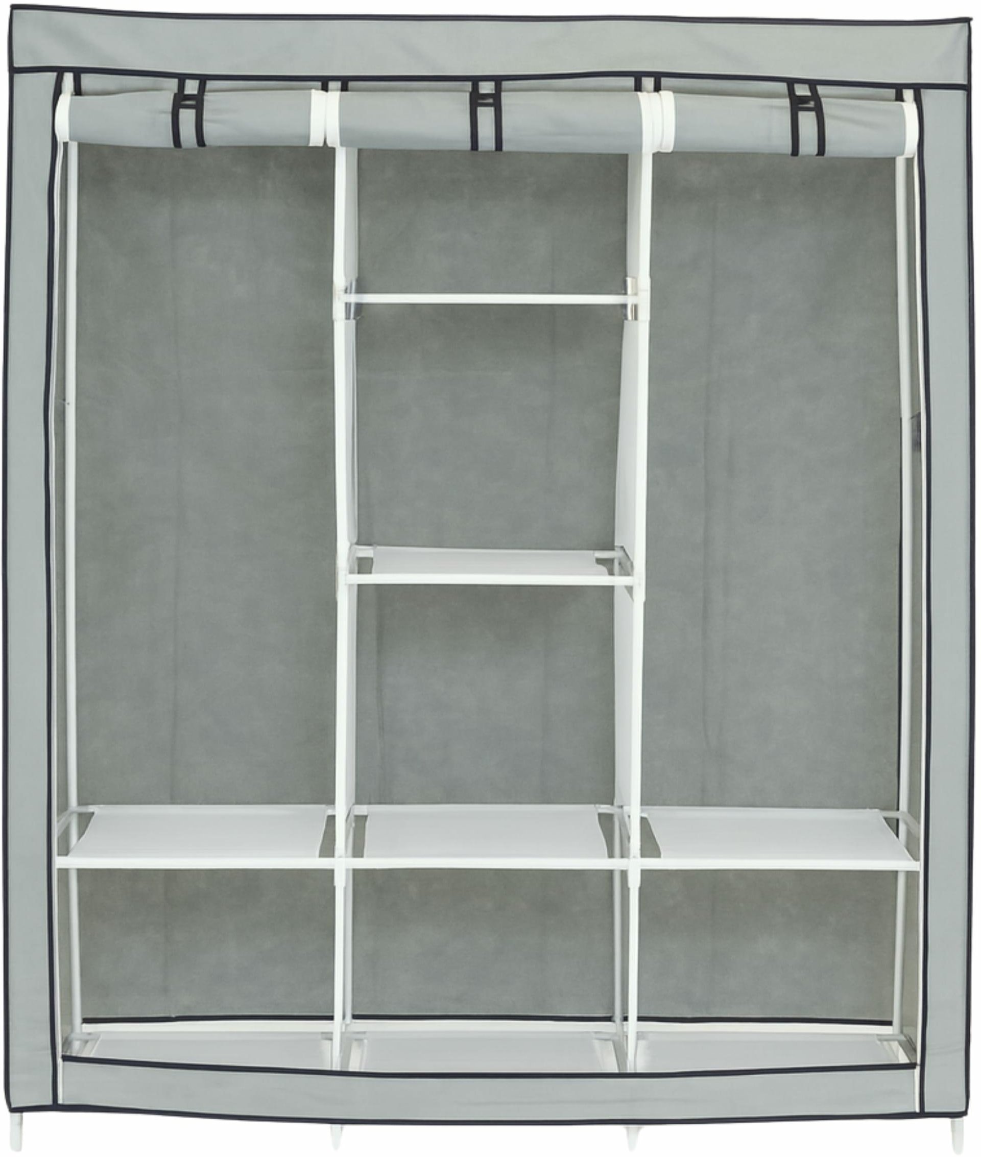 ATL DA569A Tekstylna szafa na ubrania xl szara