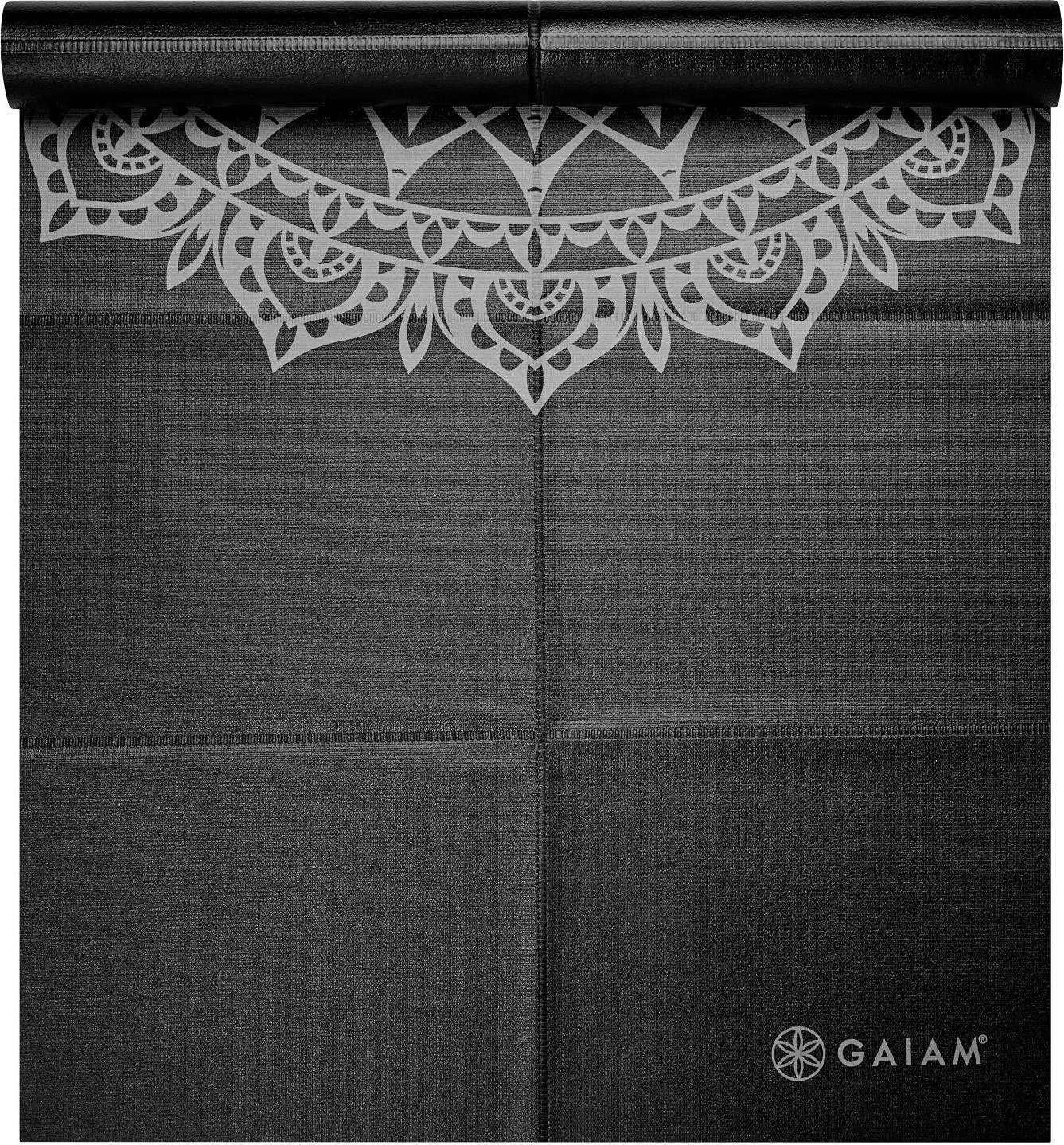 Gaiam Mata fitness składana do jogi Midnight Marrakesh Gaiam 173 x 61 x 0,2 cm