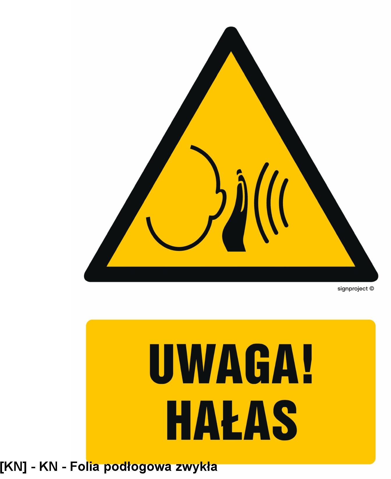 GF071 - Uwaga! Hałas 50x75