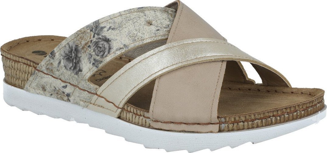 Inblu Klapki damskie Inblu OF 30 beż zdrowotne 38