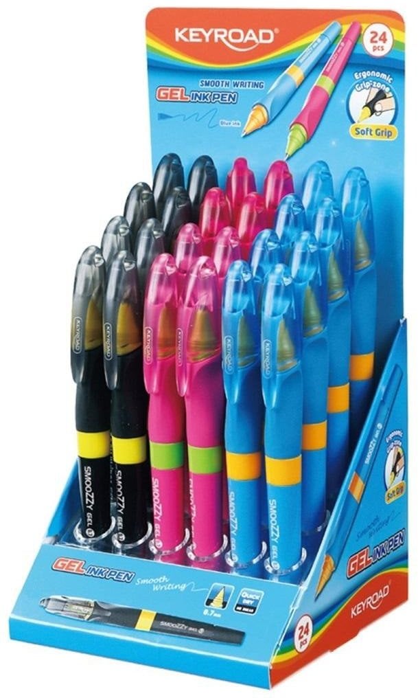 Długopis żelowy Smoozzy Writer 0.7 mm (24szt)