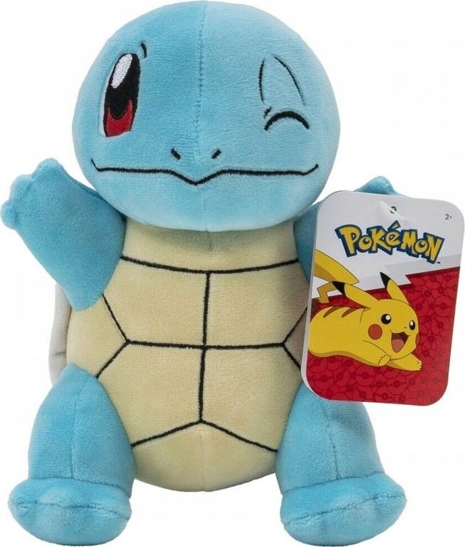 Jazwares Maskotka Pokemon Squirtle Puszczający Oczko