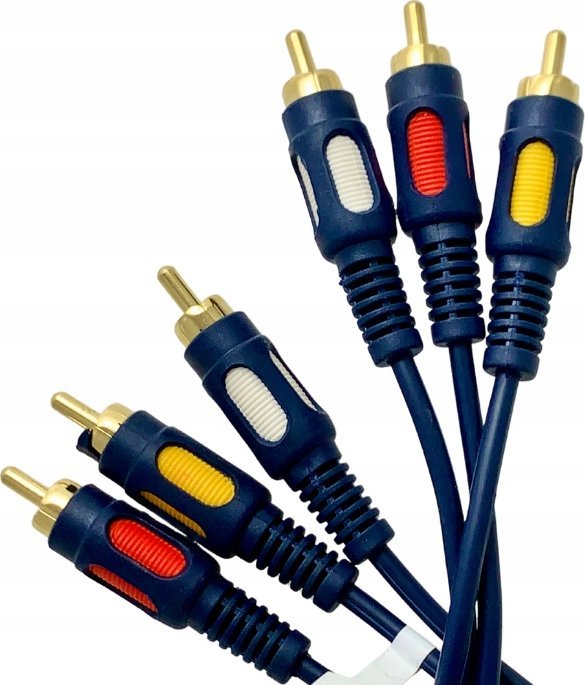 Kabel Vitalco KABEL 3XRCA - 3XRCA CHINCH 3- RCA łezka 3m fv