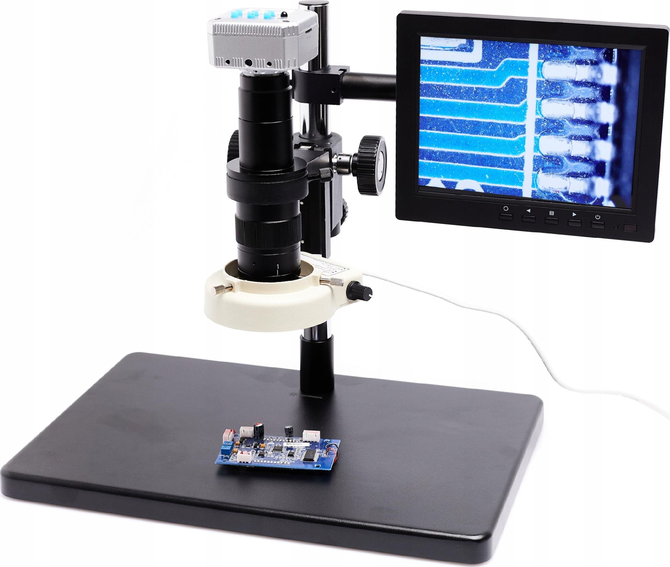 Mikroskop Techrebal MIKROSKOP CYFROWY DO ELEKTRONIKI KAMERA 16MP EKRAN