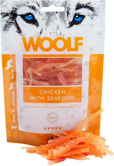 Brit WOOLF 100g CHICKEN SEAFOOD