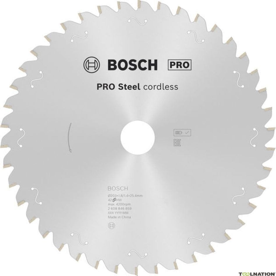 TARCZA PILARSKA 203×1.8/1.4×25.4-42T