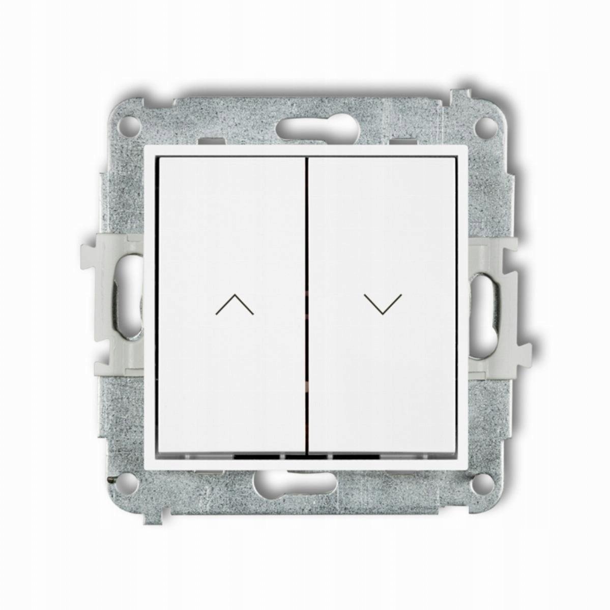 ICON Mechanizm łącznika zwiernego żaluzjowego biały mat 25IWP-8