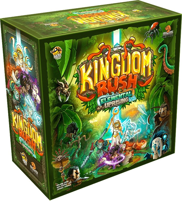 Lucky Duck Games Gra planszowa Kingdom Rush: Elemental Uprising (edycja angielska)