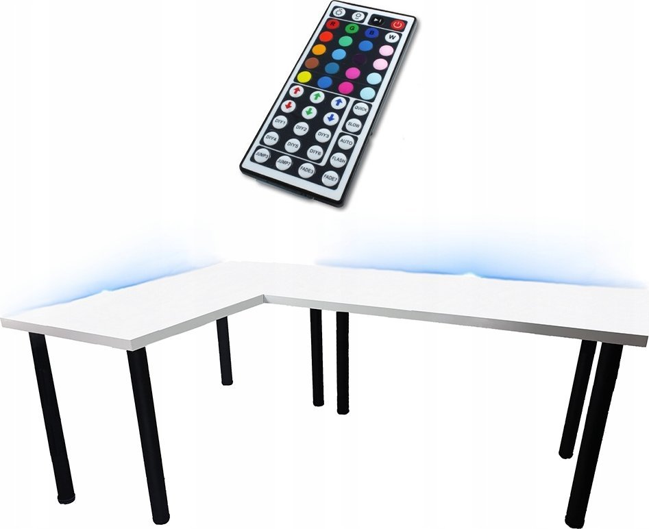 BIURKO GAMINGOWE NARONE BIAE TAMA LED PRODUCENT
