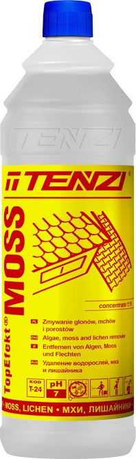 Chemia ŚRODEK DO USUWANIA MCHÓW,ZIELONYCH POROSTÓW TOPEFEKT MOSS 1L