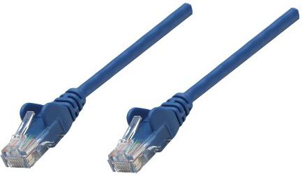 Intellinet Network Solutions Kabel RJ-45, Cat6, CU, U/UTP, 0.25m, niebieski 739832