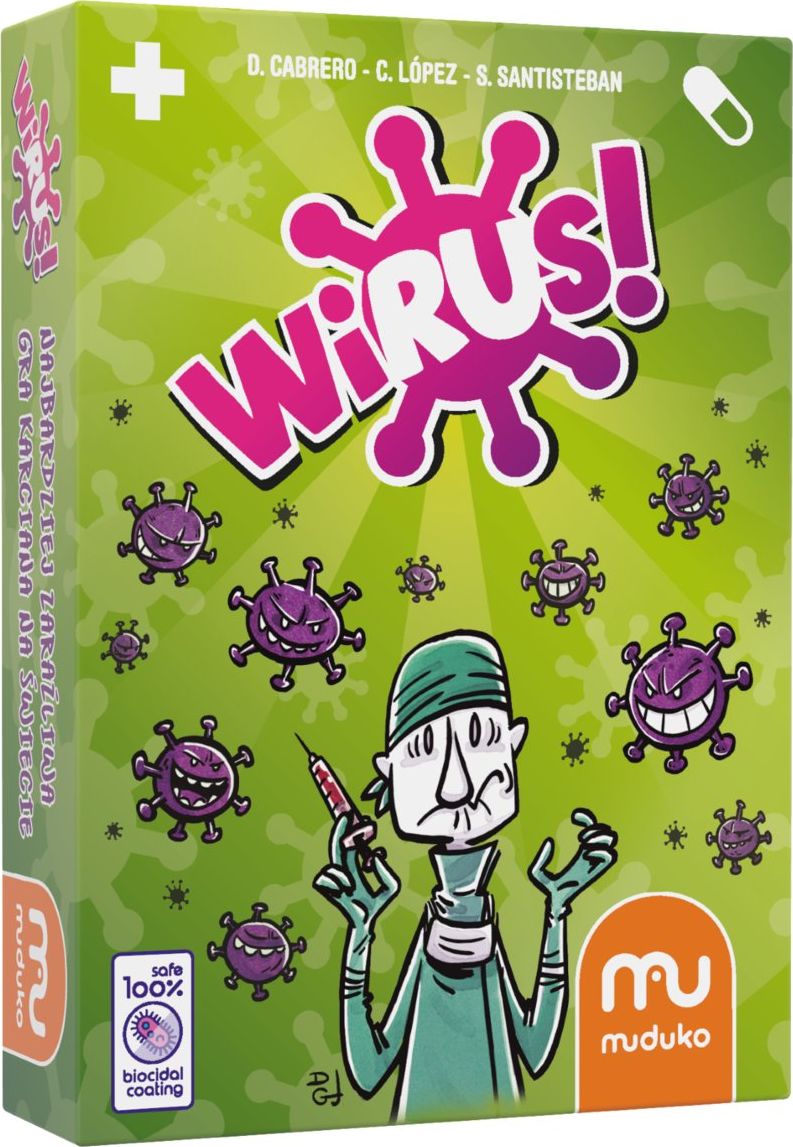 Muduko Gra planszowa Wirus