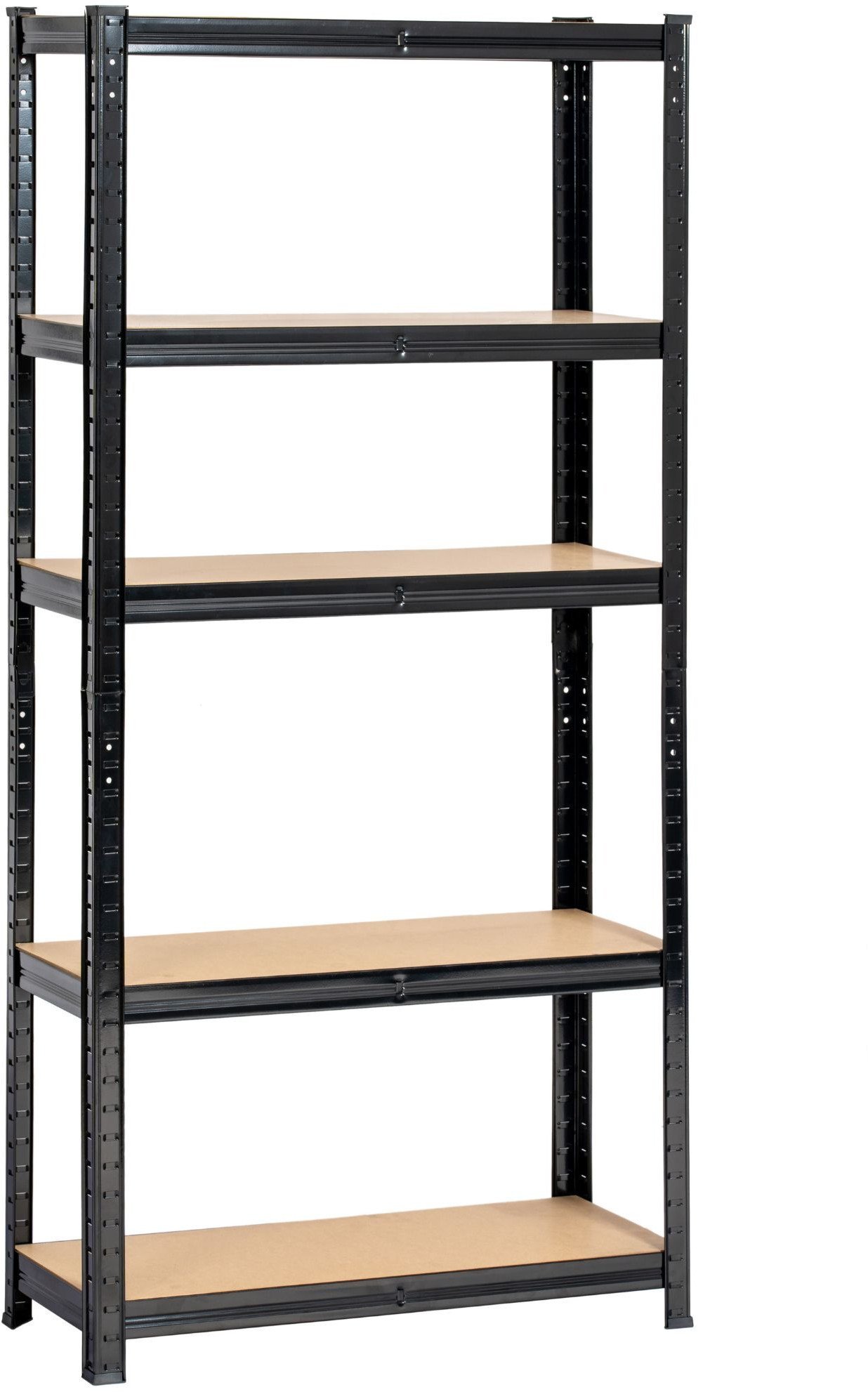 Fancy Garden REGAŁ METALOWY 70x30x154 CZARNY