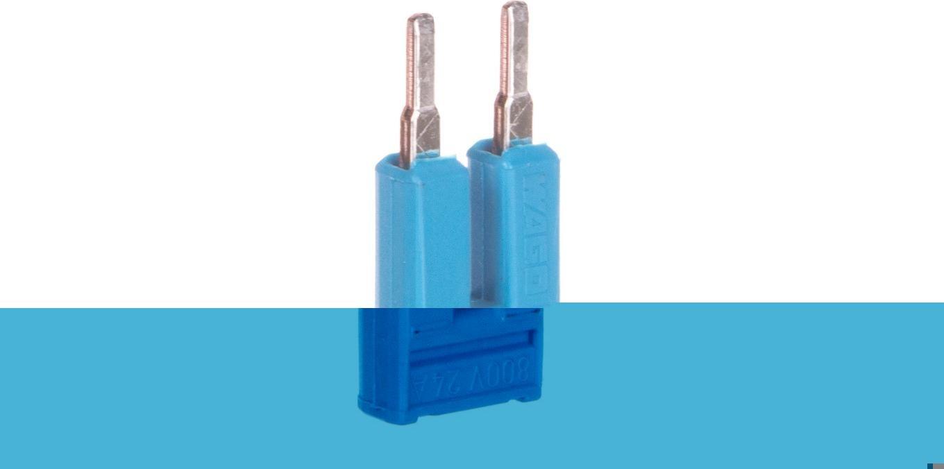 Shumee Mostek grzebieniowy 2-biegunowa niebieski TOPJOBS 2002-402/000-006 /25szt./