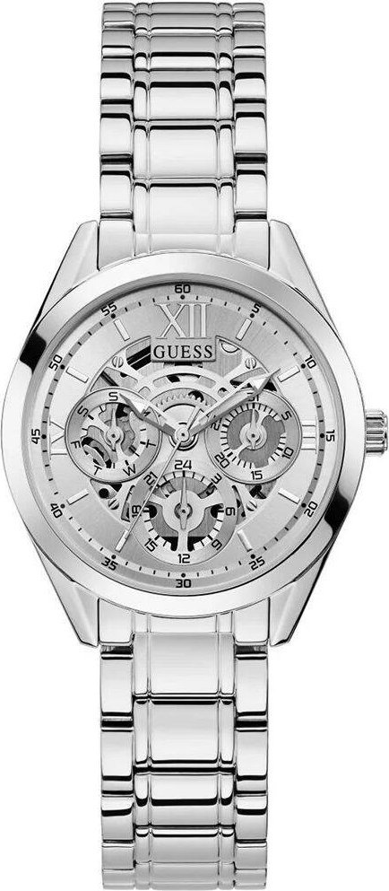 Zegarek Guess Zegarek Guess Clear Cut GW0253L1 Skeleton damski .