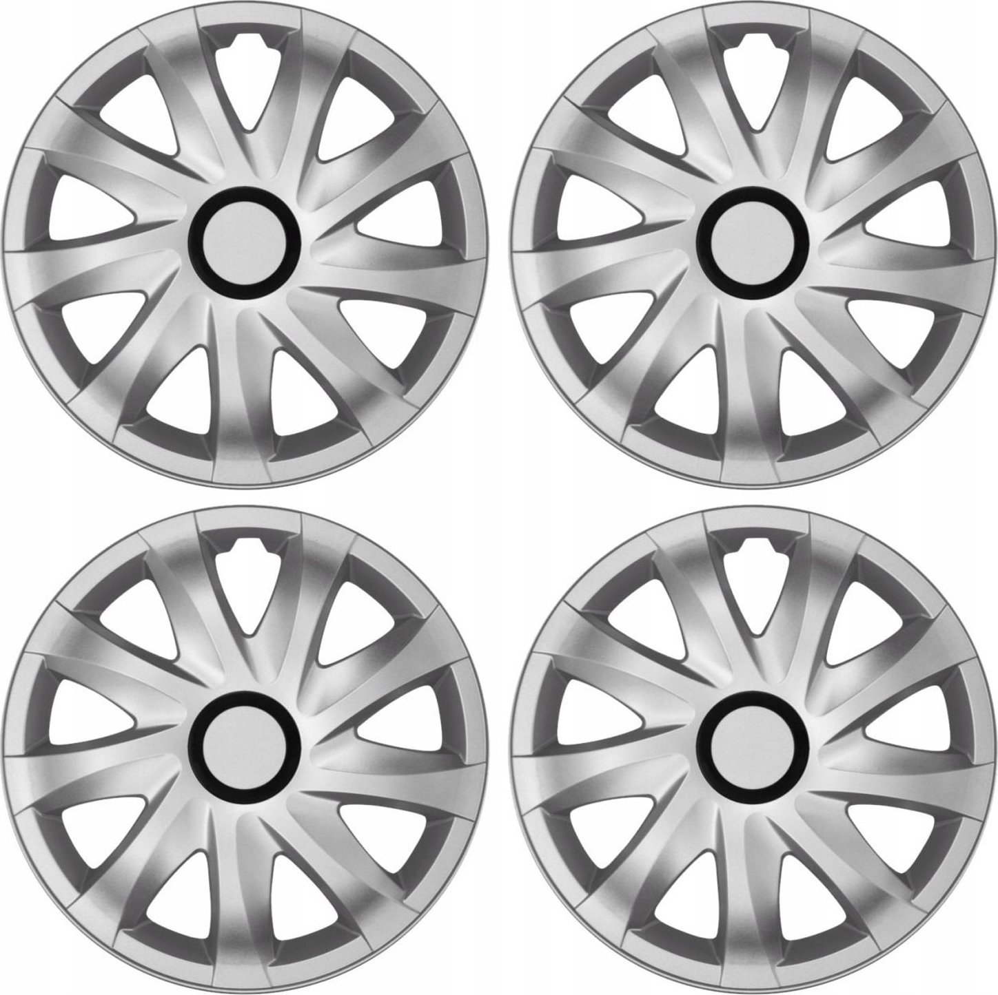 Kołpak NRM Kołpak 16" Kando wciskany srebrny 4szt