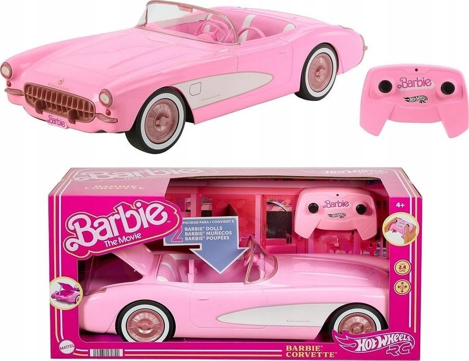 Mattel BRB KABRIOLET FILMOWY R/C HPW40 WB1