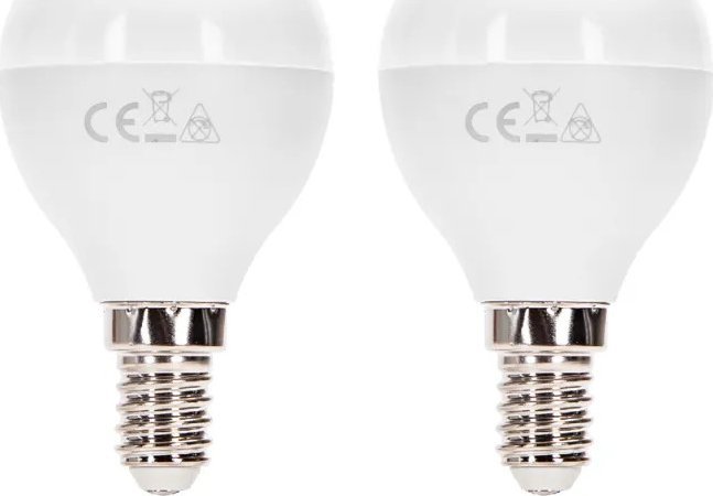 Aigostar Żarówka LED G45 E14 10W 2 szt. ciepła LED G45 E14 10W 2 szt.