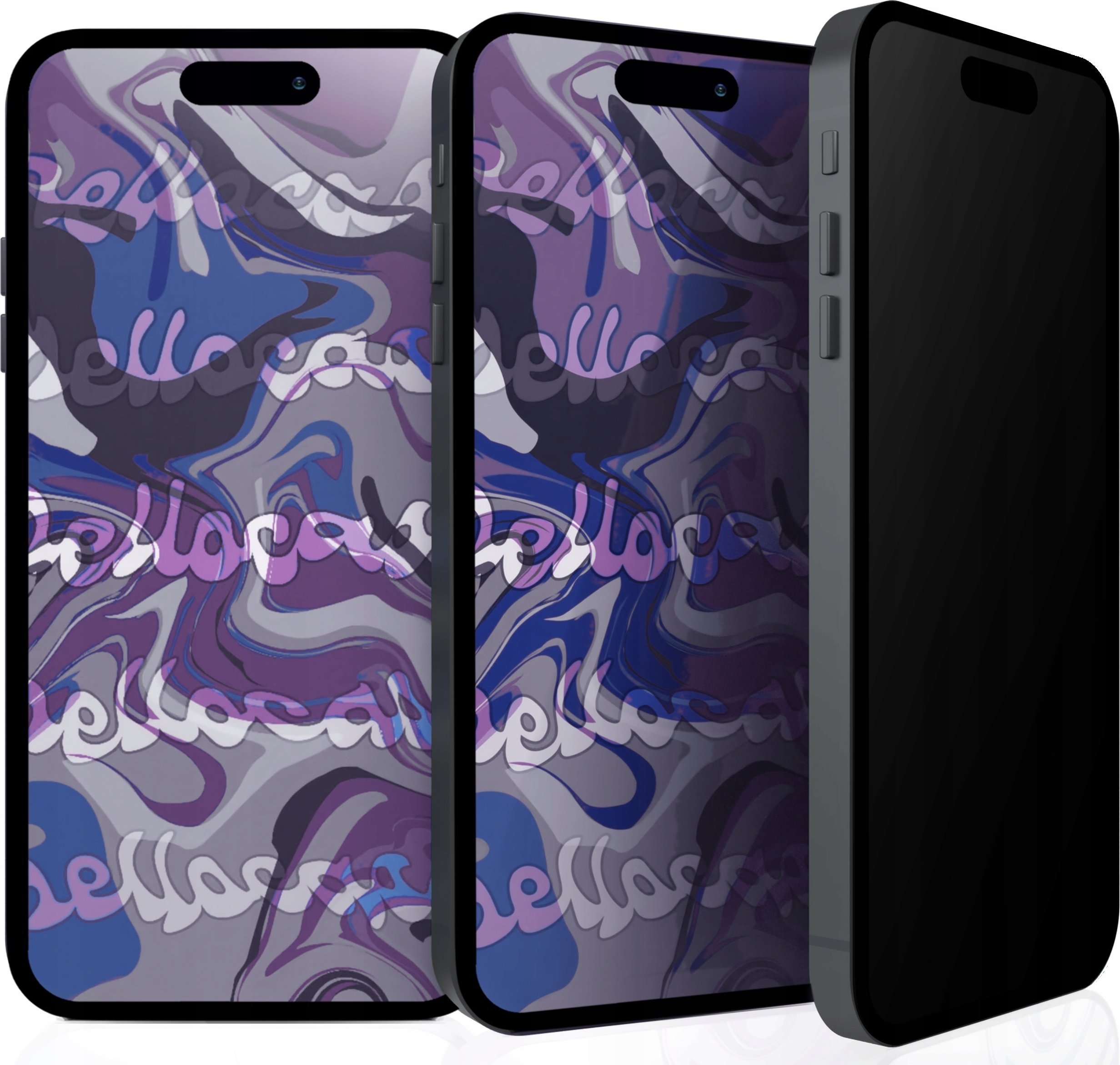 Hello Case Szkło Hartowane Do Apple Iphone 16 Pro Antispy (9H, Antyszpiegowskie)