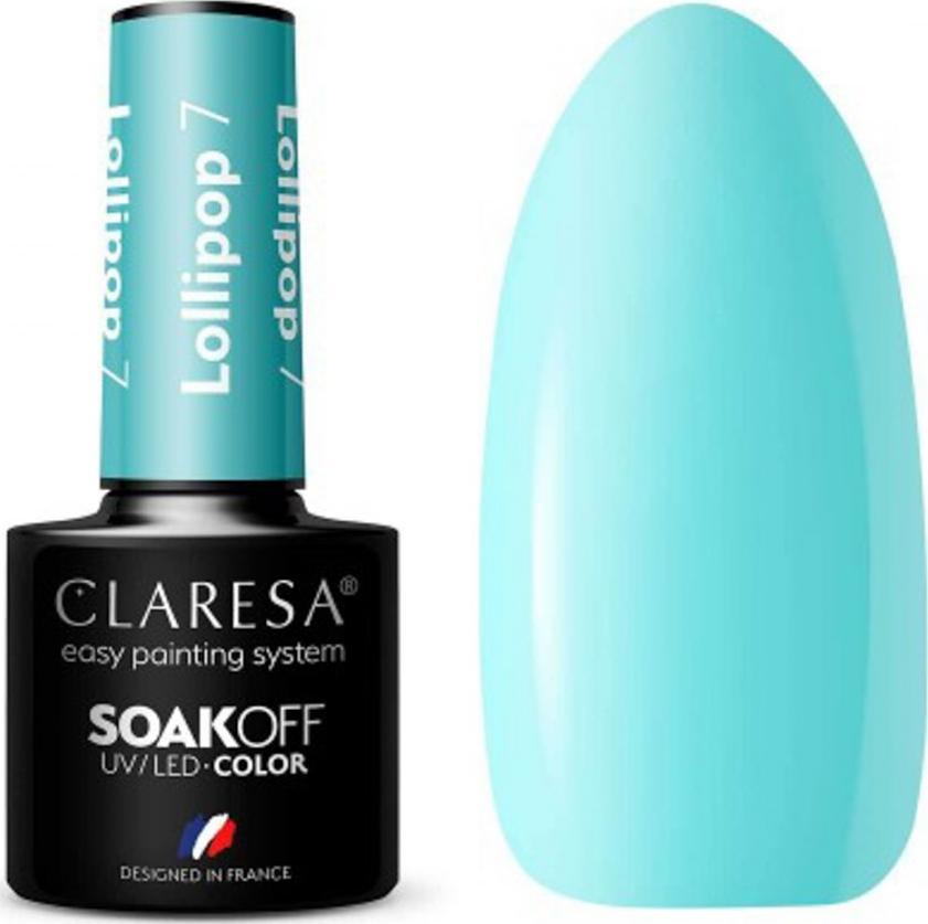 Claresa CLARESA Lakier hybrydowy LOLLIPOP 7 -5g