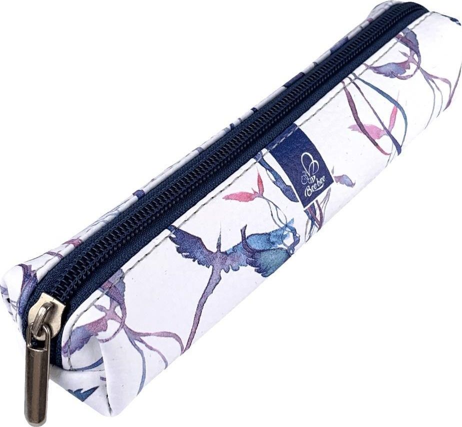 Piórnik Bee-bee Piórnik mini prostokąt Malowane ptaki