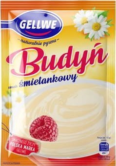 Gellwe Gellwe Budyń Śmietankowy 40g