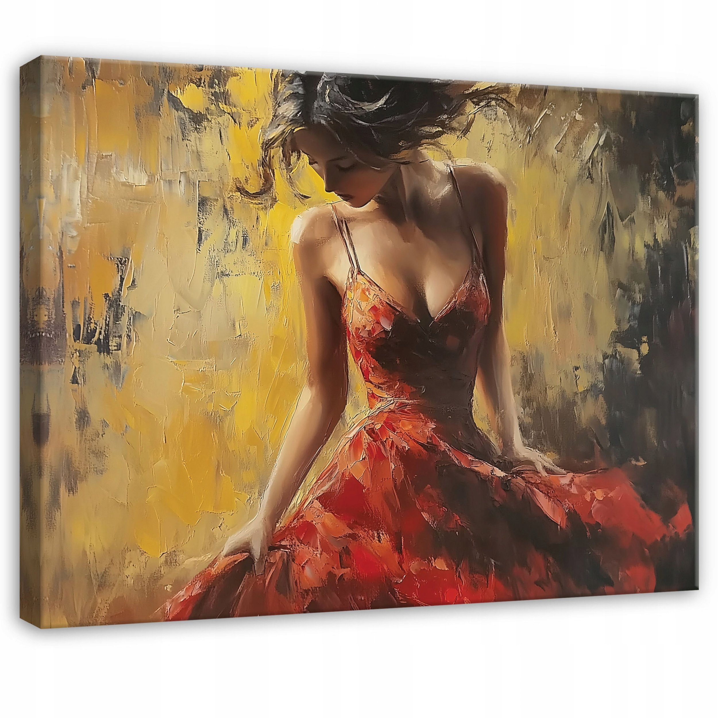 Obraz Kobieta Sztuka Pop Art Do Sypialni Salonu Kuchni Na Płótnie 120X80