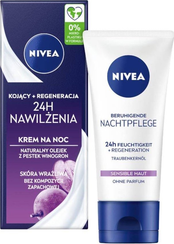 Nivea Kojąco-regenerujący krem do twarzy na noc 50ml