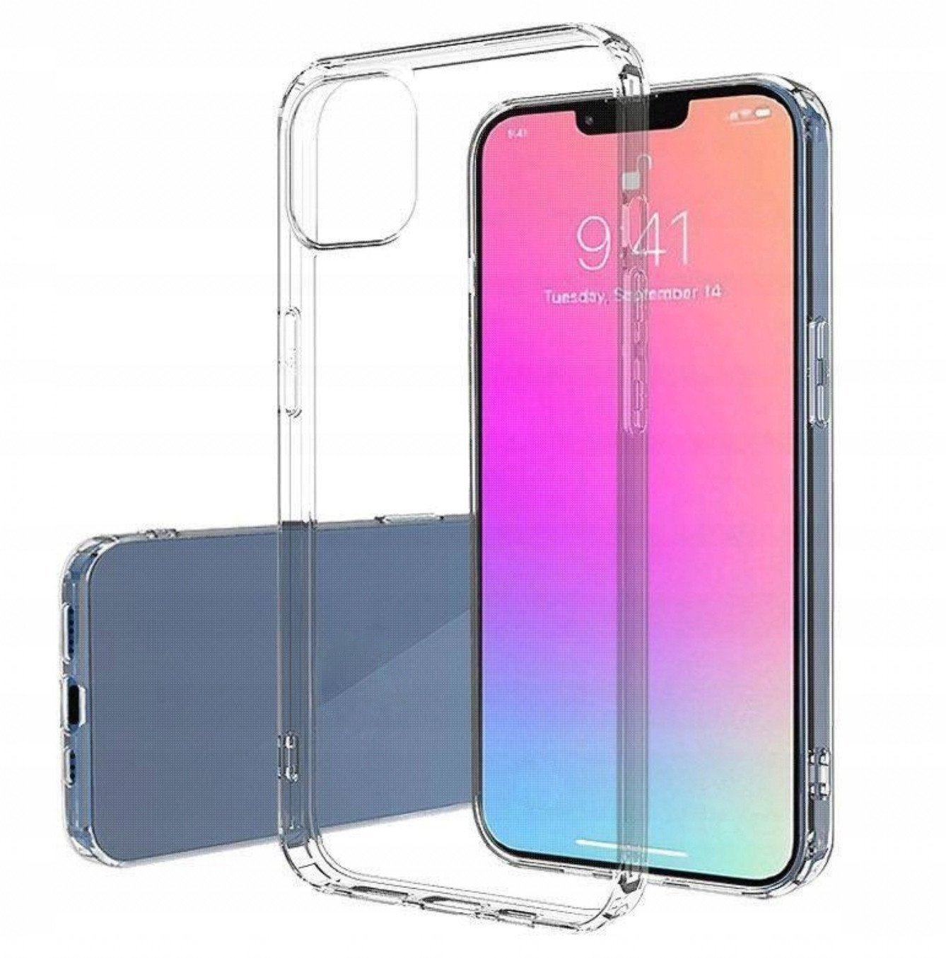 Żelowy pokrowiec etui Ultra Clear 0.5mm Motorola Moto G 5G 2022 przezroczysty