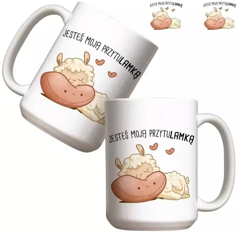 Kubek Jesteś moją przytulamką 440ml