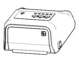 Kit, Cover Assembly for Standard Models without LCD (includes Media Window), ZD620T