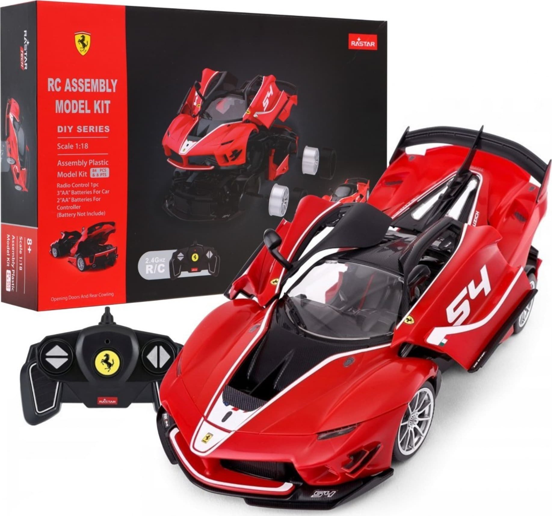 Ferrari Ferrari FXX-K Evo RASTAR model 1:18 Zdalnie sterowane auto + pilot 2,4 GHz