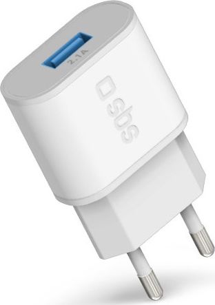 Ładowarka SBS Mobile 1x USB-A 2.1 A (TETR1USB2AWFAST)