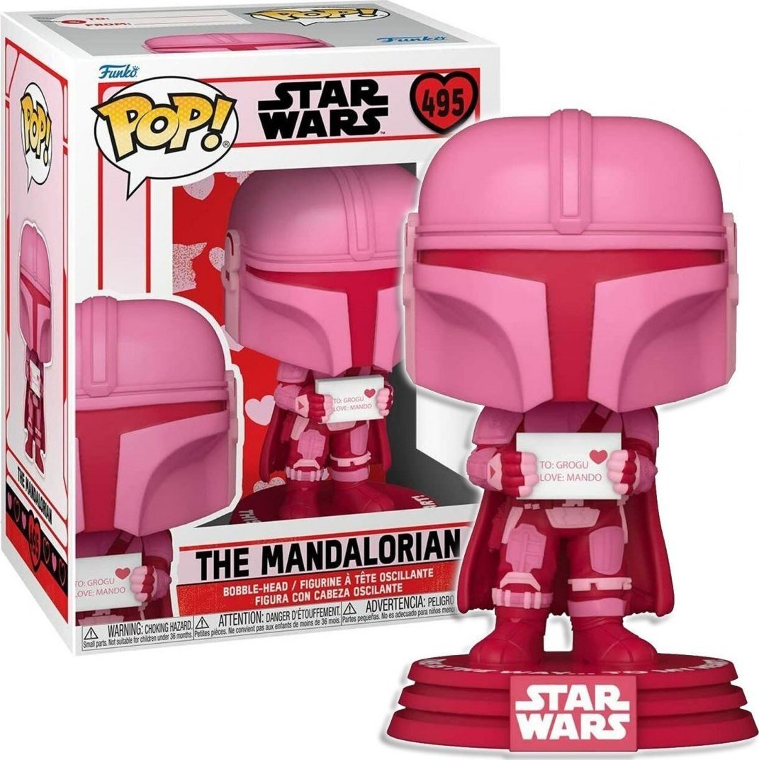 Figurka Funko Pop Funko POP! Star Wars Valentines The Mandalorian Figurka Winylowa 495 60126