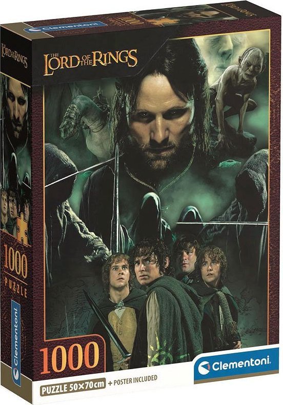 Clementoni Puzzle Compact Władca Pierścieni 1000 elementów (39963)