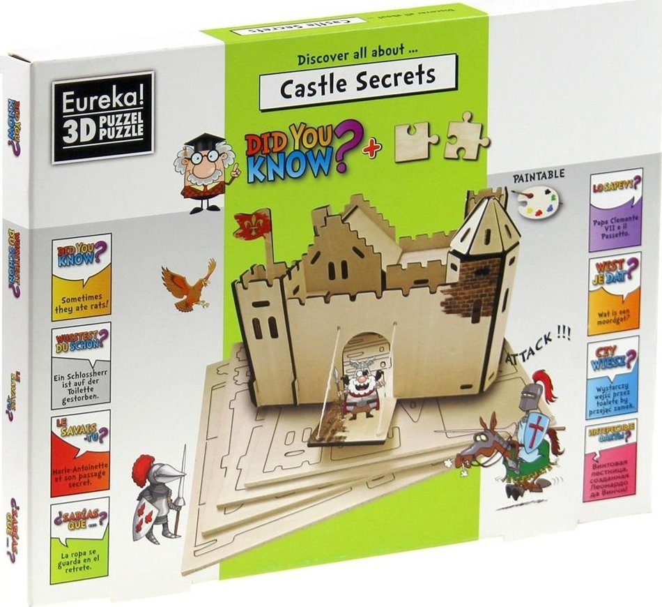 Łamigłówka drewniana Gepetto - Tajemnice zamku