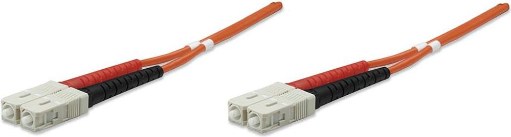 Intellinet Network Solutions Patchcord Światłowodowy, SC-SC duplex 1m 50/125 OM2 wielomodowy (470001)